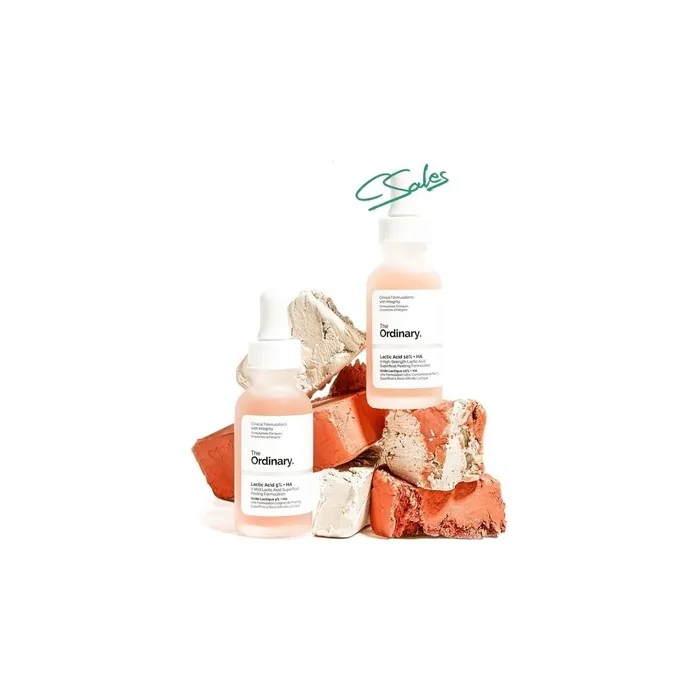 The Ordinary Lactic Acid 5% + HA 2% Peeling 30ml Scrub for Textural Irregularities by Cloud.Sales Cosmetics