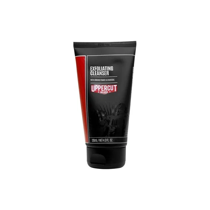 Uppercut Deluxe Exfoliating Cleanser with Ground Pumice and Charcoal 240ml