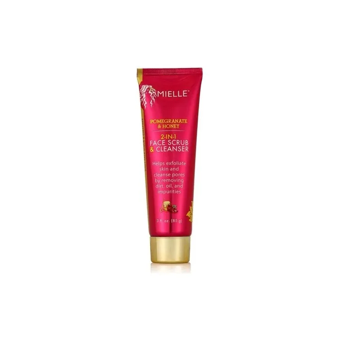 Mielle Organics Pomegranate & Honey 2-In-1 Face Scrub & Cleanser 2oz