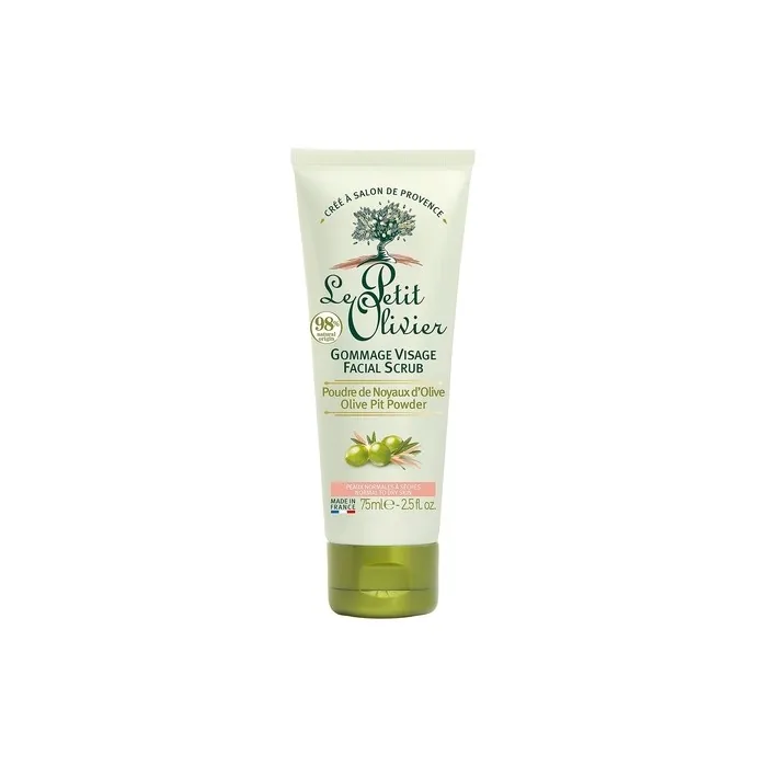 Le Petit Olivier Face Scrub with Olive Kernel Powder 75ml