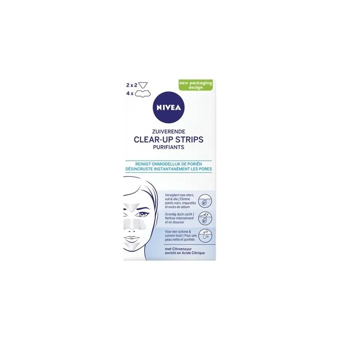 Nivea Purifying Clearup Strips For Effective Pore Cleansing