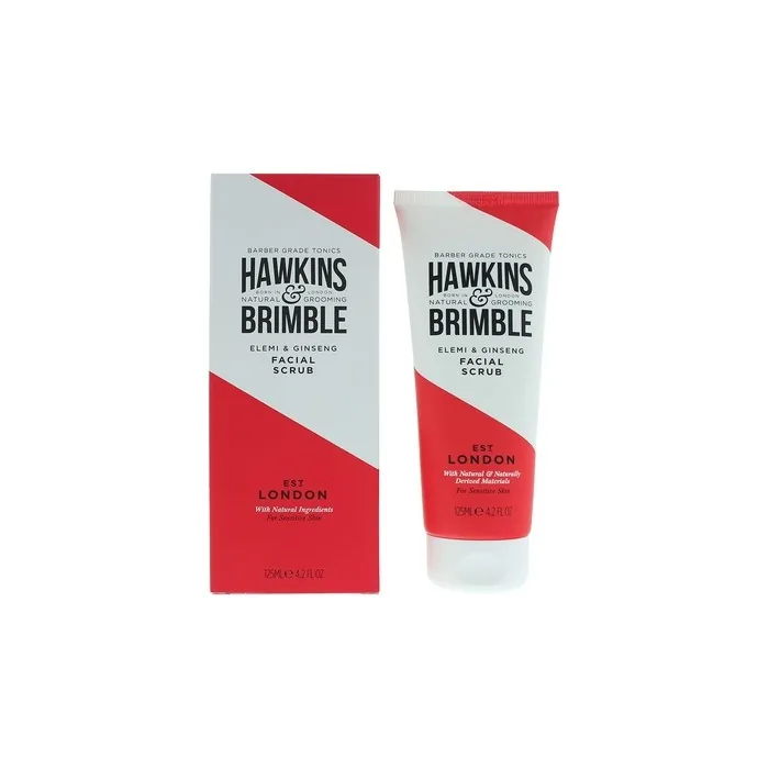 Hawkinsbrimble Elemi Ginseng Facial Scrub 125ml For Men