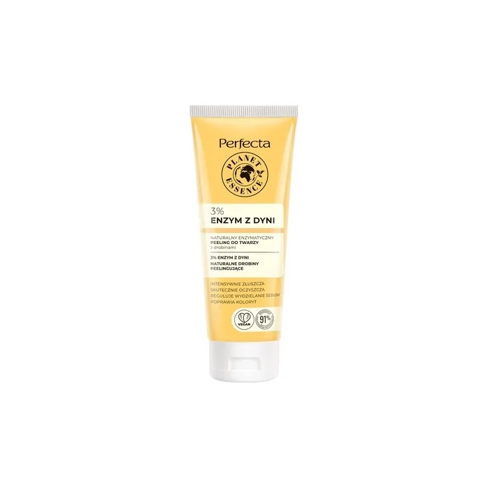 Planet Essence Natural Enzymatic Face Scrub With 3% Pumpkin Enzyme 75ml
