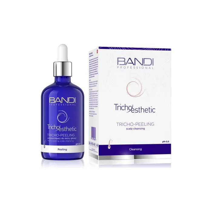 Tricho-peeling scalp cleansing