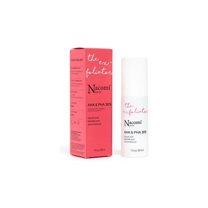 Nacomi Next Level Peeling Aha And Pha 30% 30 Ml - Exfoliating Chemical Peel