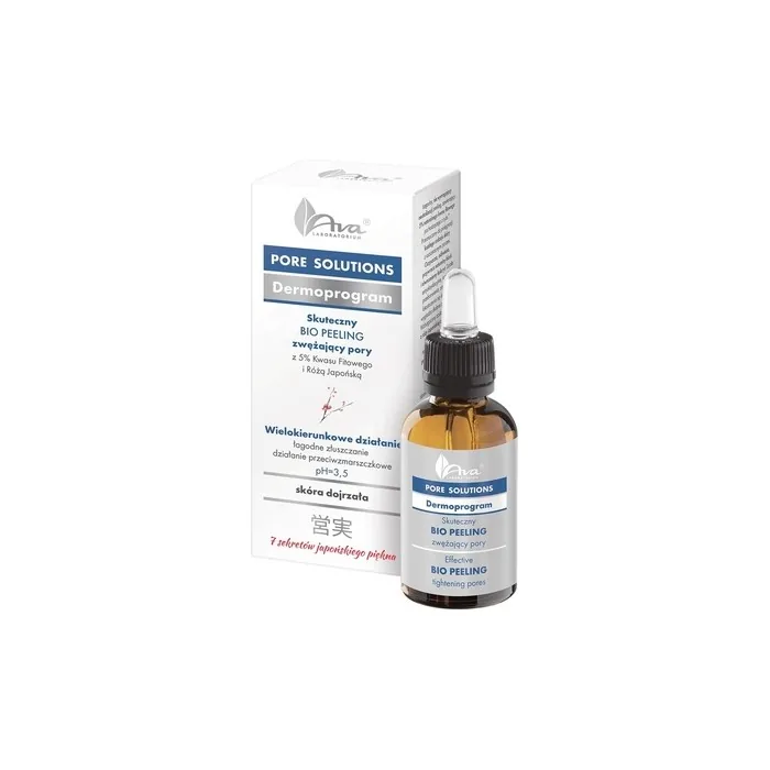 Ava Laboratorium Pore Solutions Bio Peeling With Phytic Acid 5% 30ml