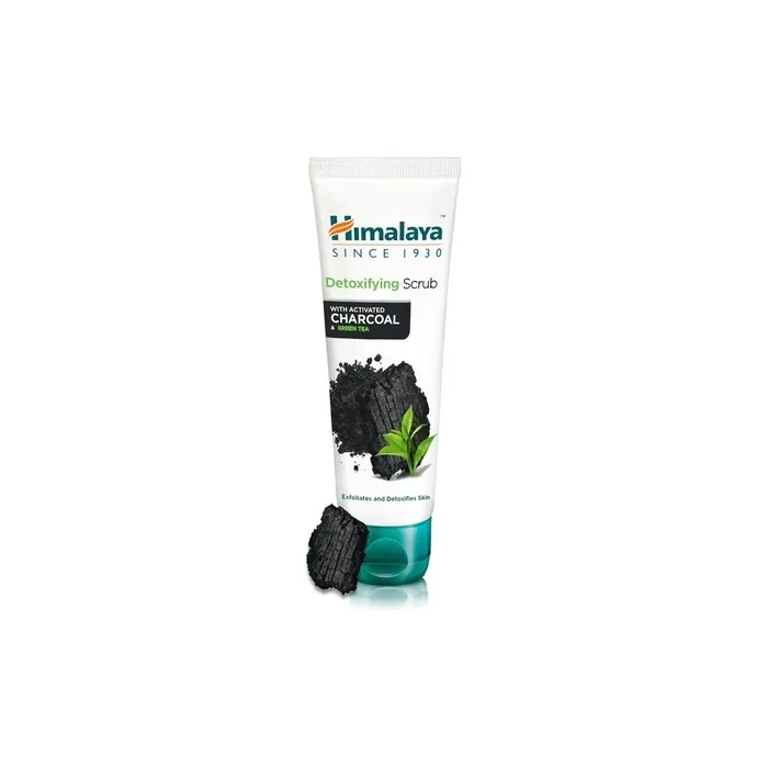 Himalaya Detoxifying Scrub with Activated Charcoal and Green Tea 75ml