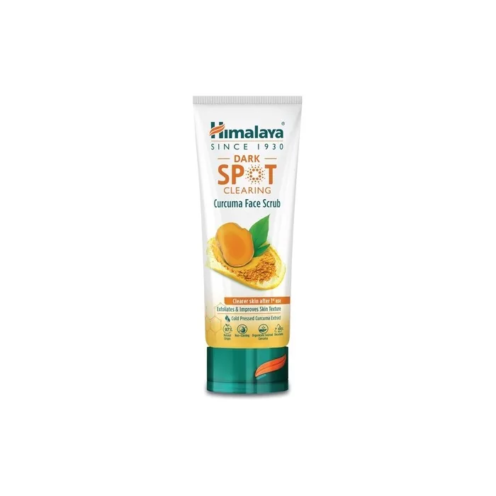 Himalaya Dark Spot Clearing Curcuma Face Scrub Exfoliates And Improves Skin