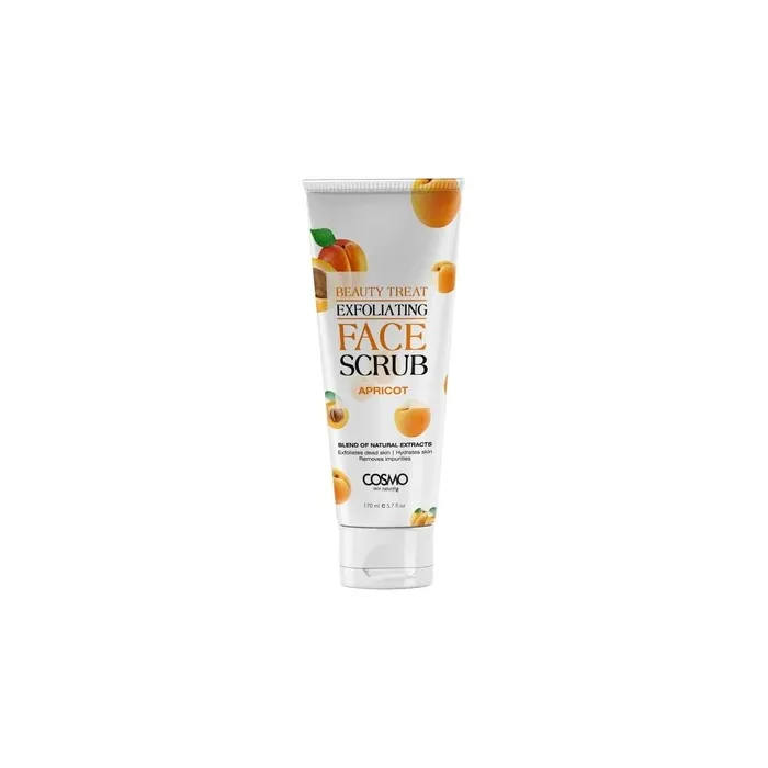Cosmo Face Care Apricot Scrub Exfoliating Facial Cleanser 170ml