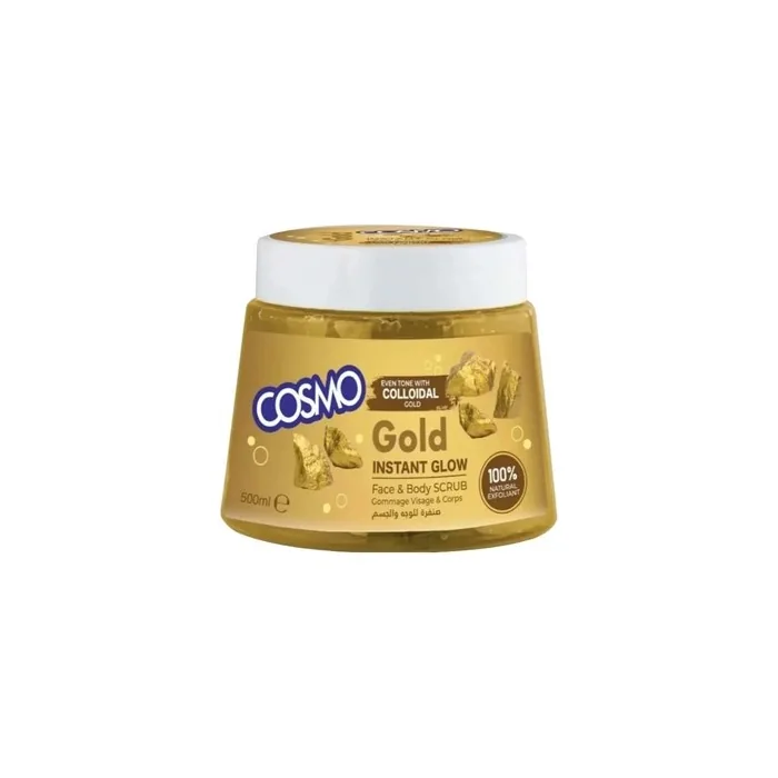 Cosmo Gold Face and Body Scrub 500ml