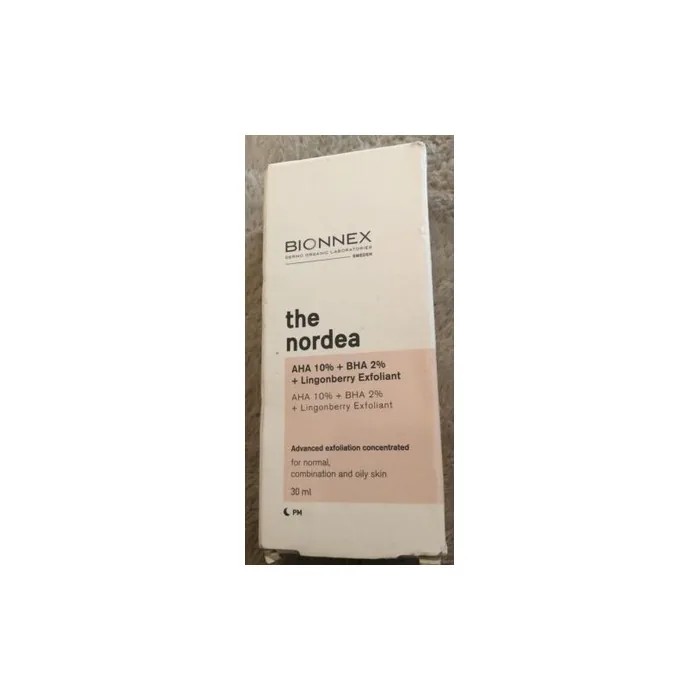 The Nordea AHA 10% + BHA 2% Lingonberry Exfoliant