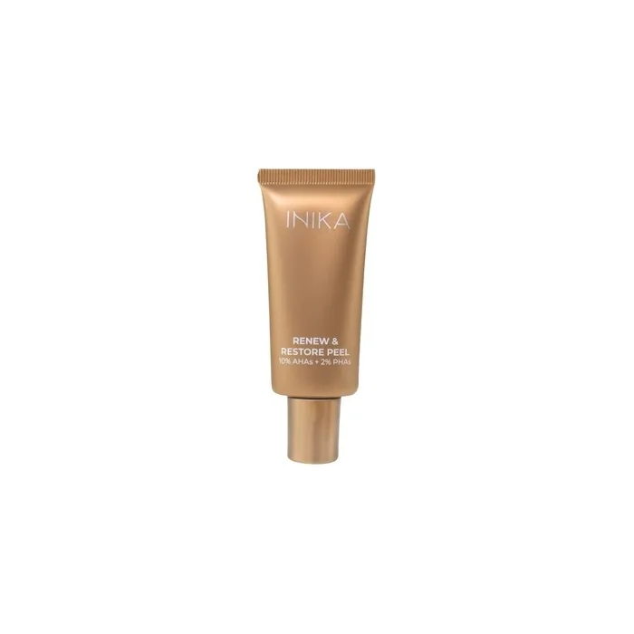 Inika Renew & Restore Peel with AHAs and PHAs and Natural Exfoliating Particles