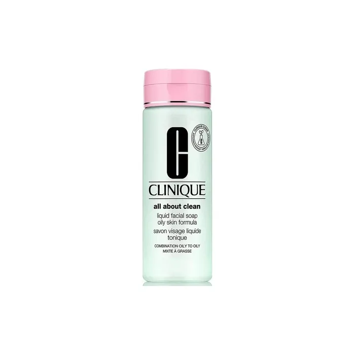 Clinique All About Clean Liquid Facial Soap Oily Skin Formula 200ml