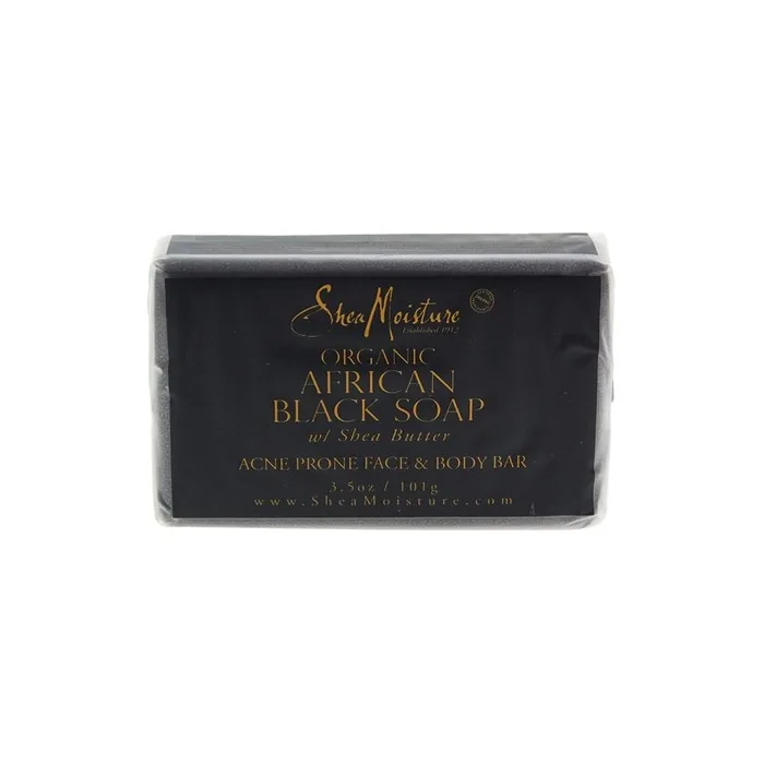 Shea Moisture African Black Soap Face & Body Bar 3.5oz