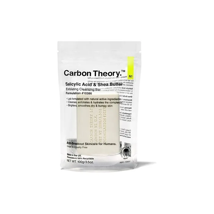 Cleansing Facial Soap With Salicylic Acid & Shea Butter Exfoliating Cleansing Bar 100 G