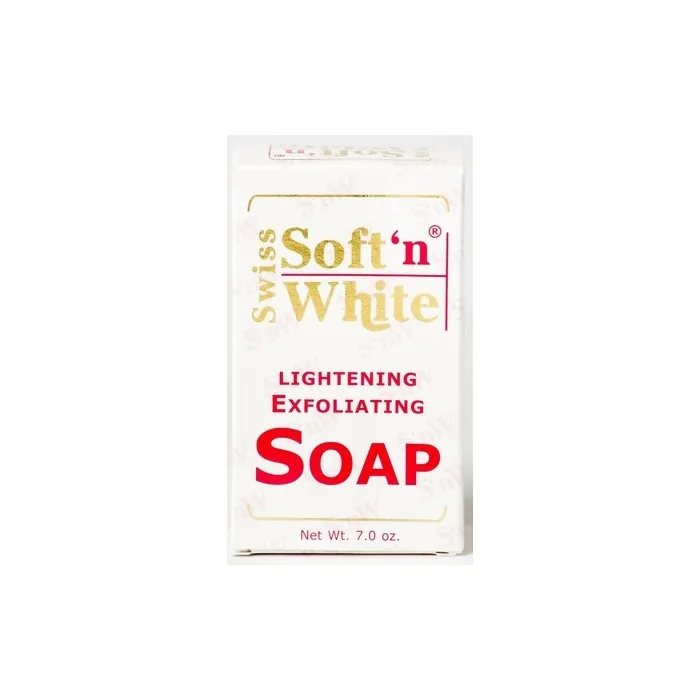 Swiss Soft N White Lightening Exfoliating Soap
