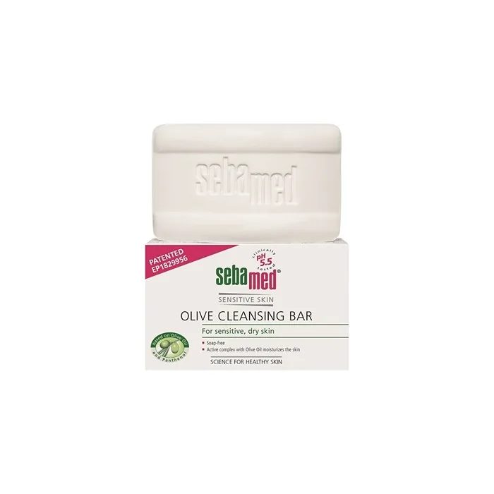Sebamed Syndet Sensitive Skin Olive Cleansing Bar 150 G Ideal For Sensitive Skin