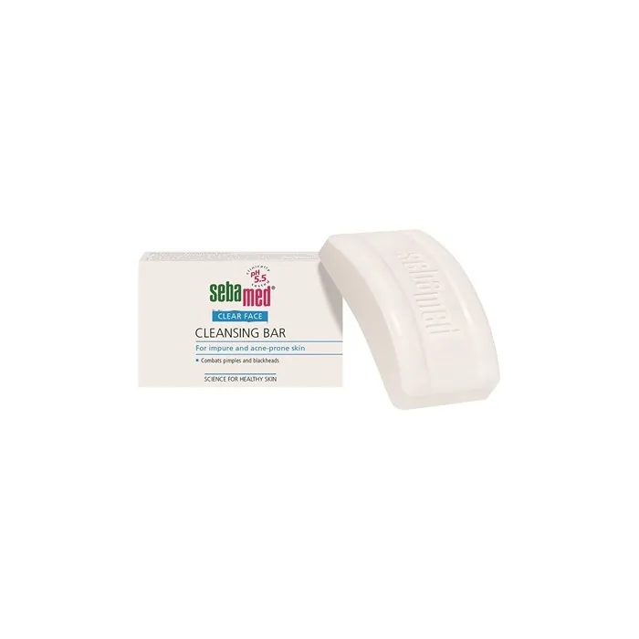 Sebamed Syndet Clear Face Cleansing Bar 100 G For Problematic Skin