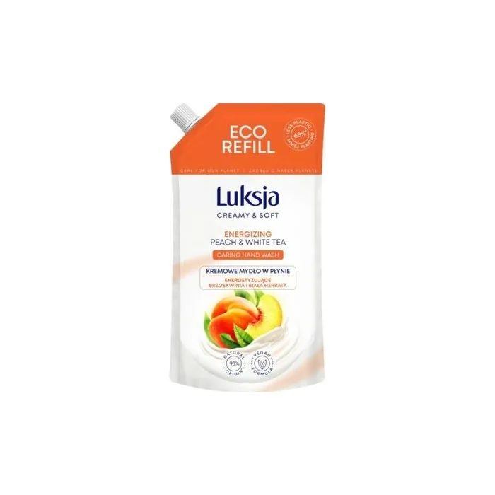 Luxja Creamy and Soft Energizing Peach Tea Liquid Soap