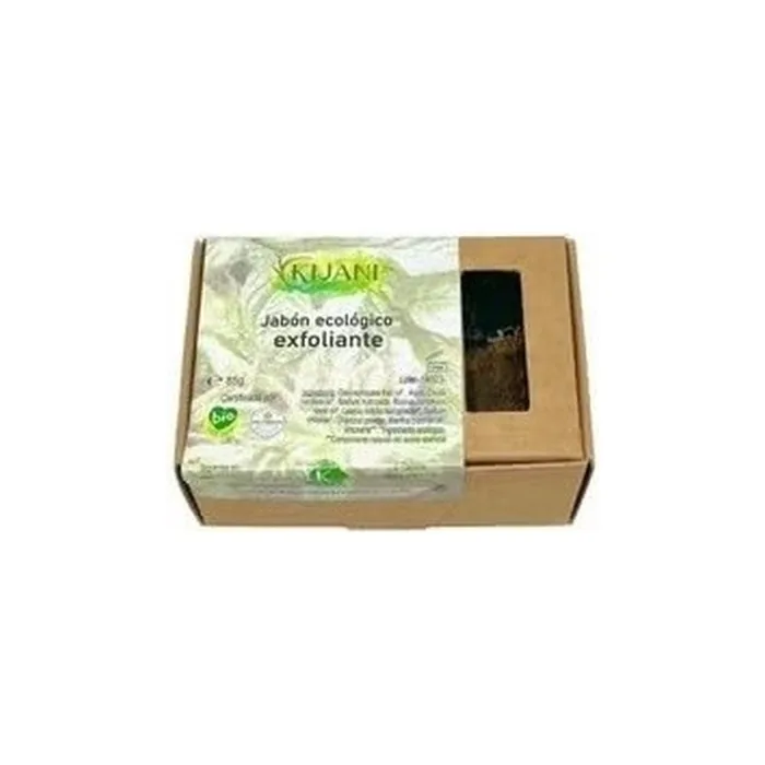 KIJANI Activated Charcoal Exfoliating Soap 80g