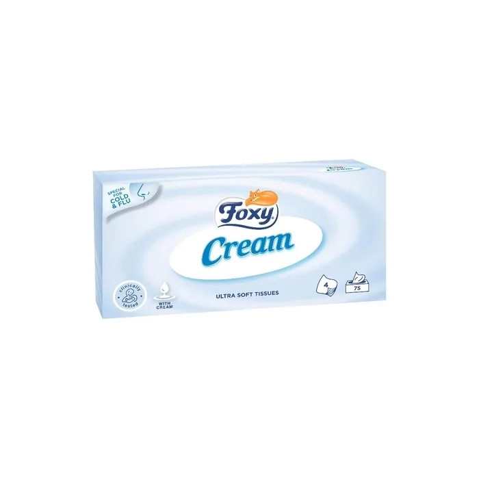 Foxy Veline Facial Tissues Box