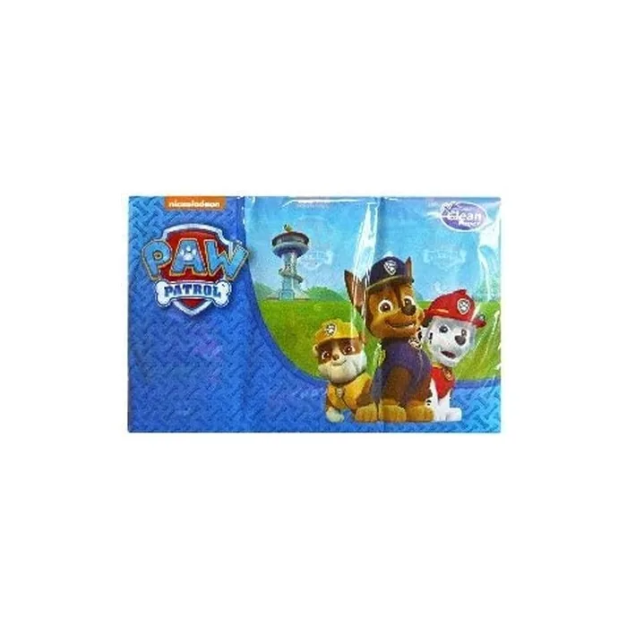 1 Pack Of 6 Packets Of Paw Patrol Tissues