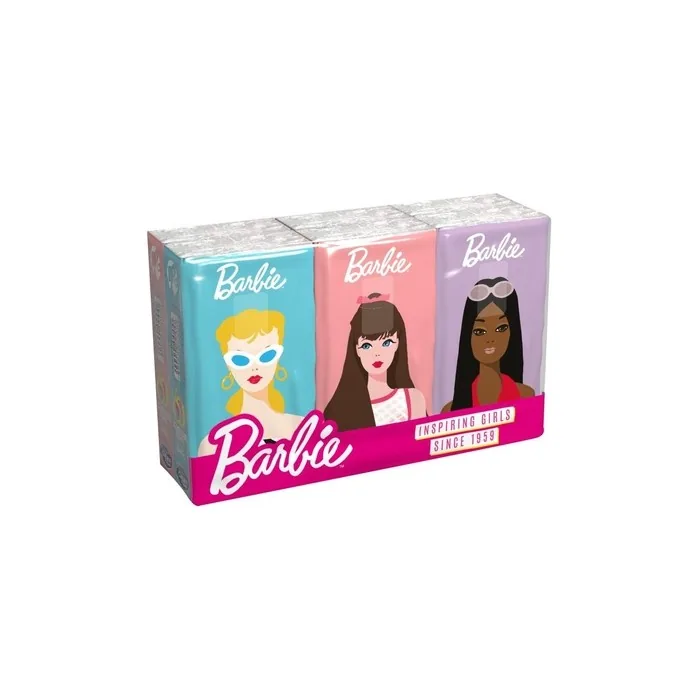 Fazzoletti Tissues 6 Pack Barbie