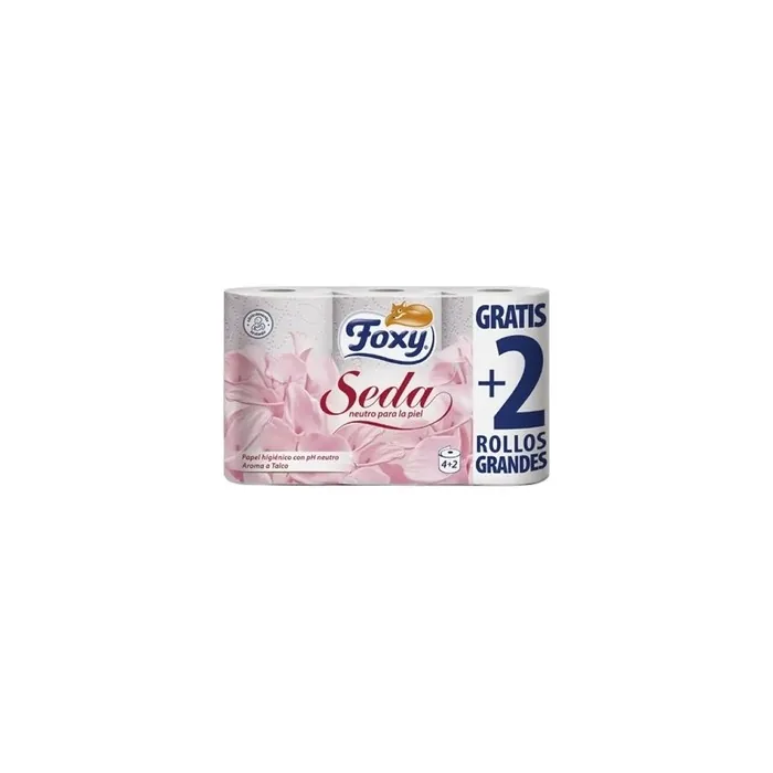 Foxy Foxy Silk Toilet Paper 3 Layers 4 2 Rolls