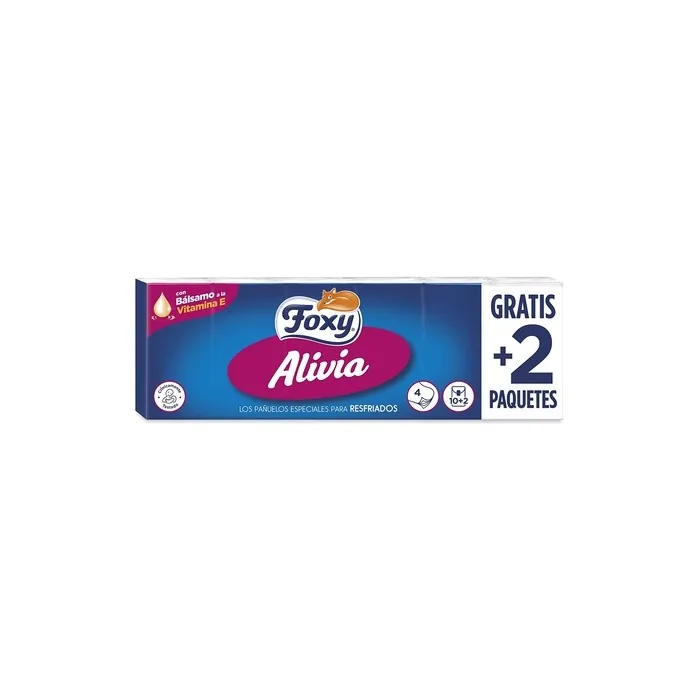 Foxy Alivia Tissues 10 + 2 Packs