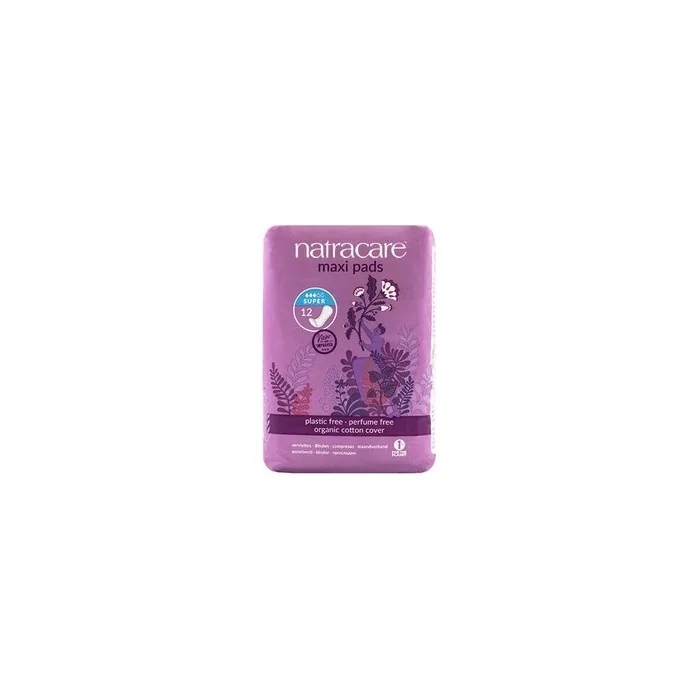 Natracare Organic Cotton Maxi Pads Super