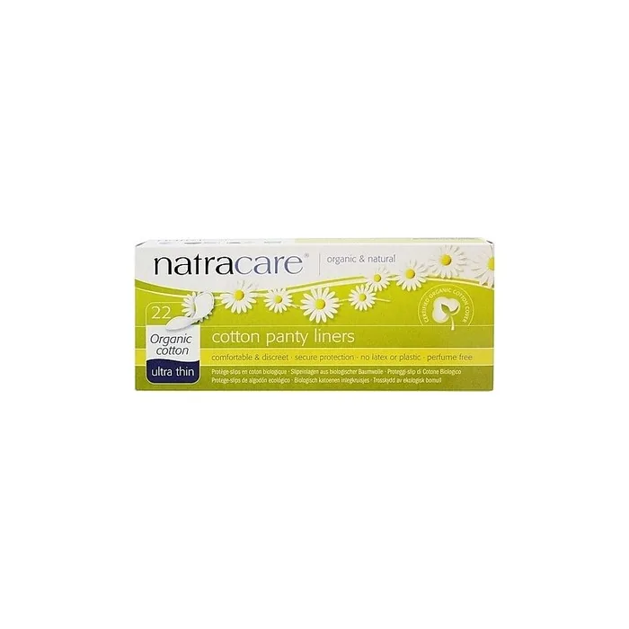 Natracare, Organic Cotton Panty Liners, Ultra Thin, 22 Liners