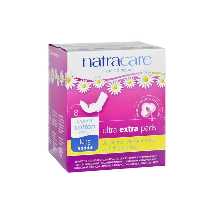 Natracare Ultra Extra Long Liners 8s