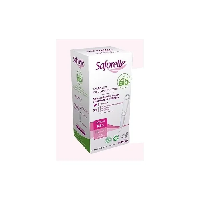 Saforelle Regular Tampons with Applicators 16 Units