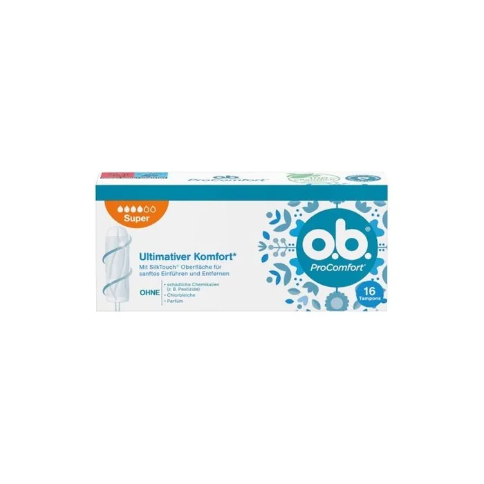 Ob Tampons Procomfort Super 16 Pieces
