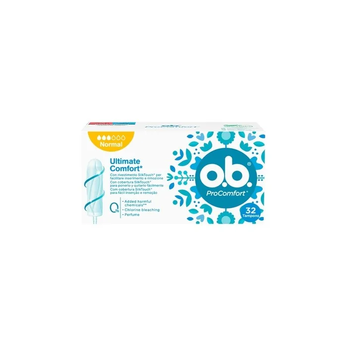 Ob Procomfort Normal Tampons 32 Units