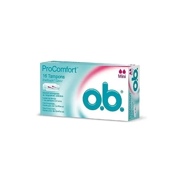 o.b. Pro Comfort Mini Tampons 16 Count