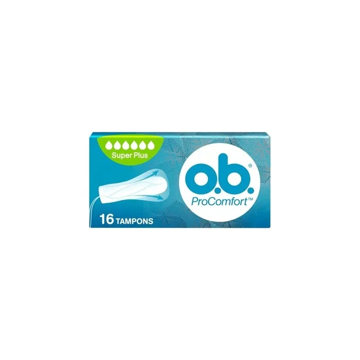 Johnson & Johnson Ob Procomfort Super Plus Tampons 16 Units