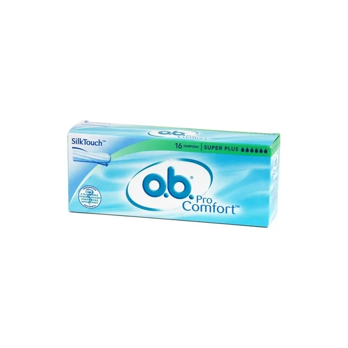 O.B. Tampons with SilkTouch Cover Super Plus 16 Digital Tampons