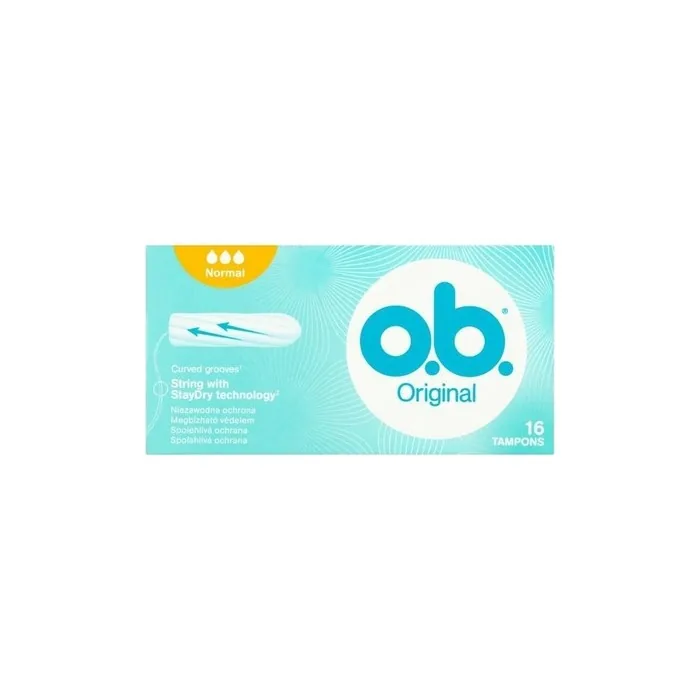 Johnson & Johnson o.b. Original Normal Tampons 16 Count