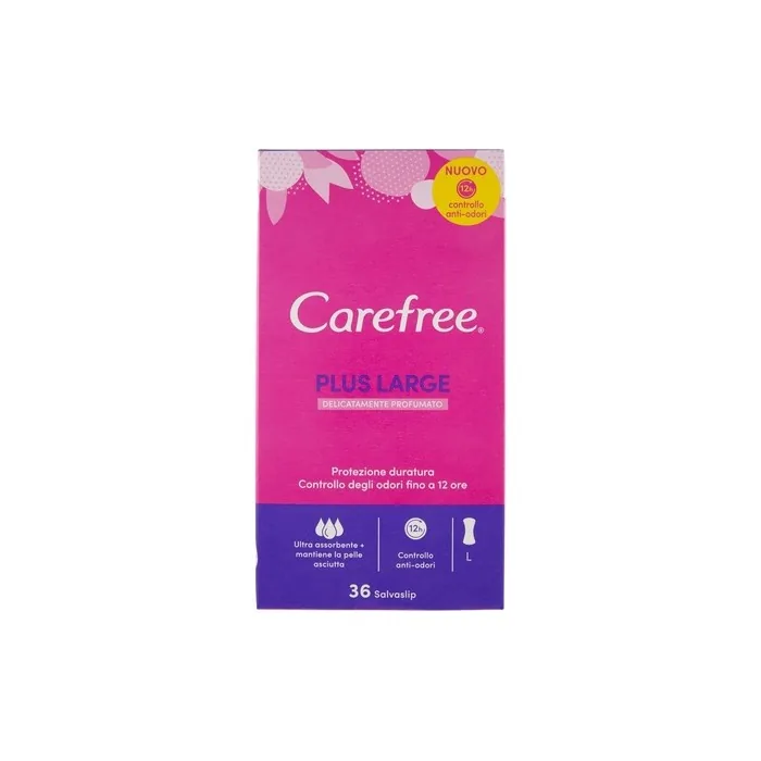Carefree Maxi Panty Liners 36 Pieces