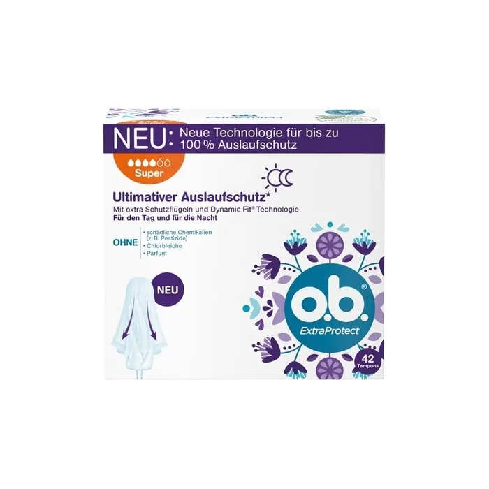 Ob Tampons Extra Protect Daynight Super 42 S
