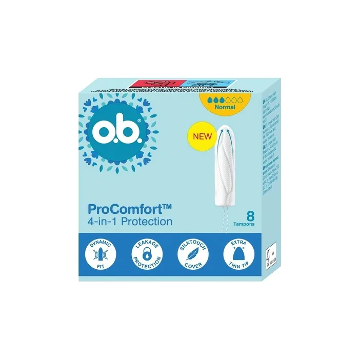 Ob Procomfort Tampons Normal 8 Pieces