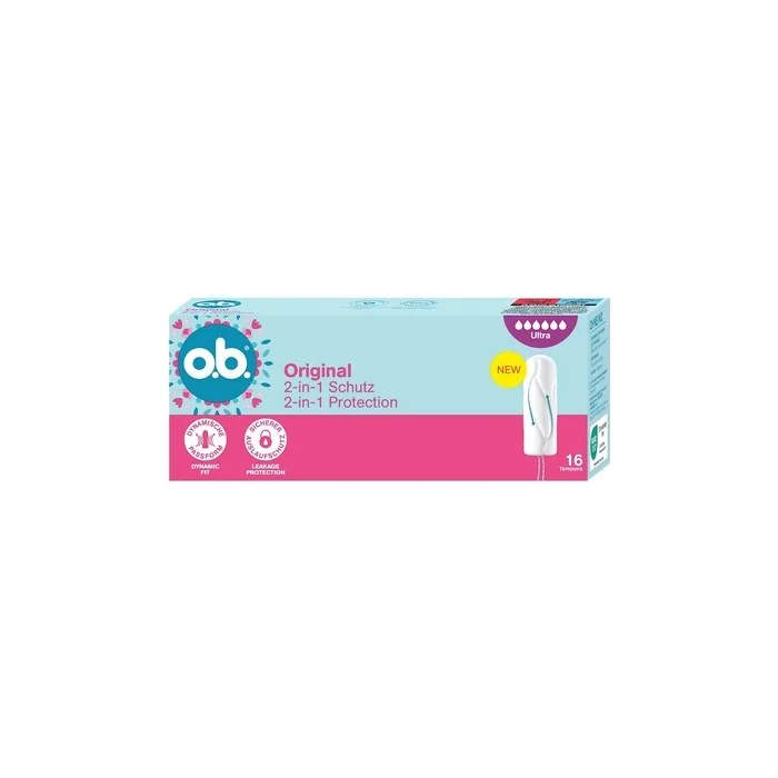 Ob Tampons Super Plus 16 Pieces