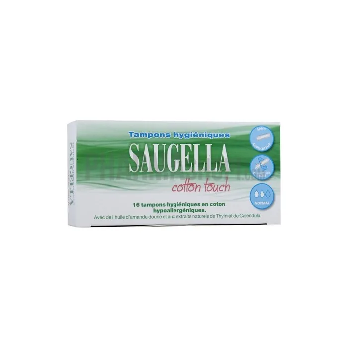 Saugella Cotton Touch 16 Normal Hygienic Tampons
