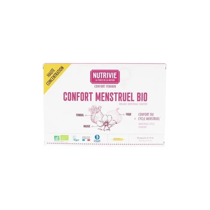 Discover Nutrivies Organic Menstrual Comfort Ampoules