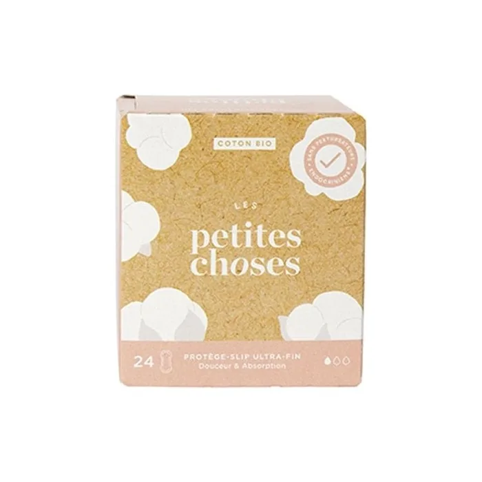 Les Petites Choses Ultra-Thin Organic Cotton Panty Liners 24 Count