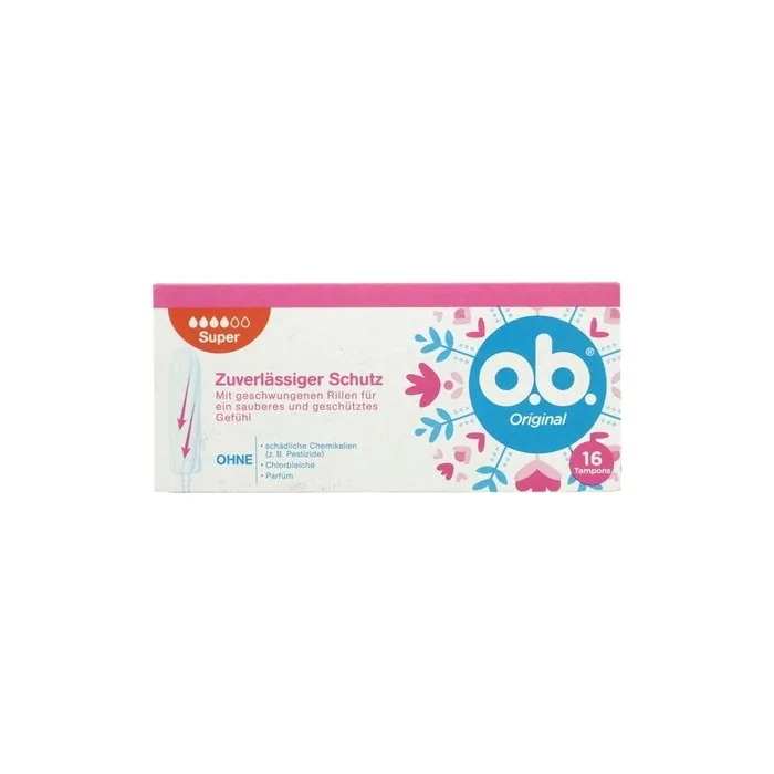 Ob Tampons Super 16 Pieces