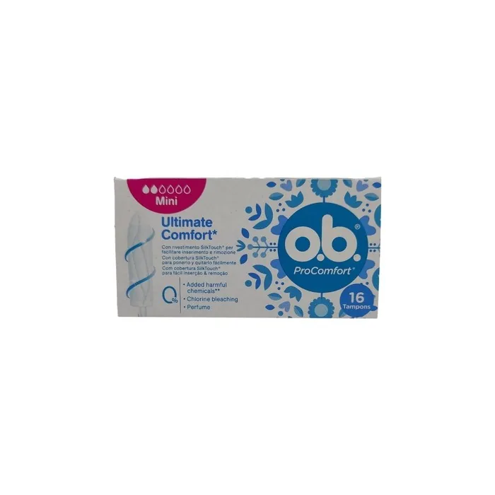 Ob Tampons Procomfort Mini 16 Tampons