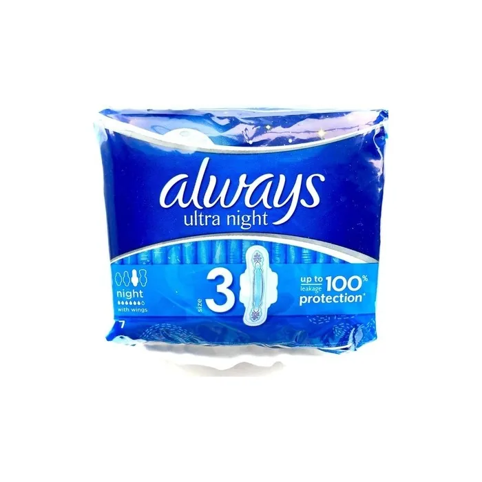 ALWAYS Ultra Night with Wings 7 Count