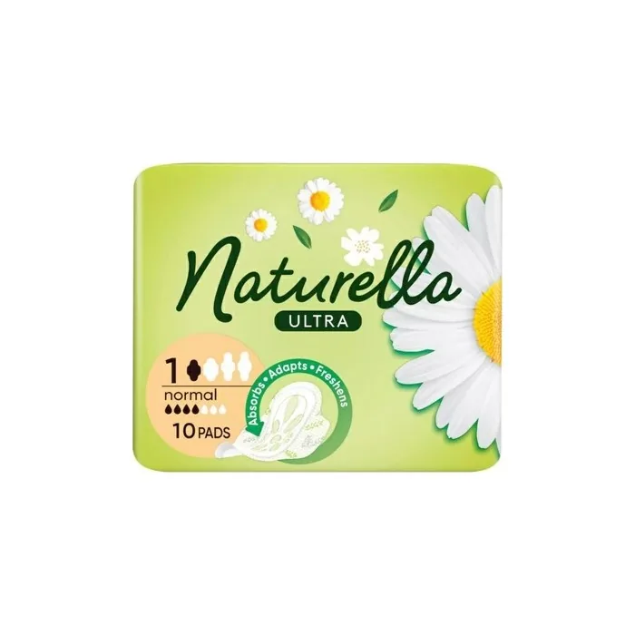 Naturella Ultra Normal Chamomile Pads 10 Count